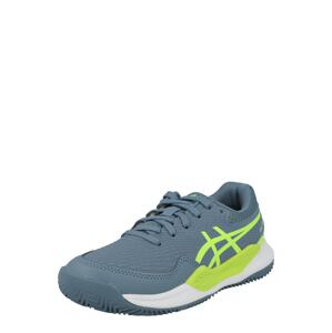 ASICS Sportovní boty 'GEL-RESOLUTION 9' chladná modrá / svítivě zelená