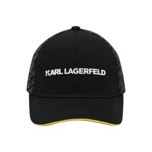 Karl Lagerfeld Klobouk tmavě žlutá / tmavě šedá / černá / bílá