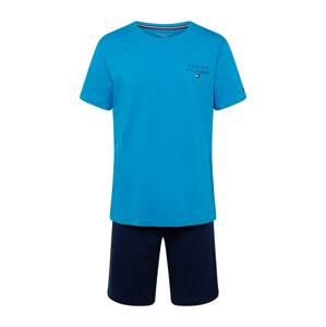 Tommy Hilfiger Underwear Pyžamo krátké modrá / námořnická modř / červená / bílá