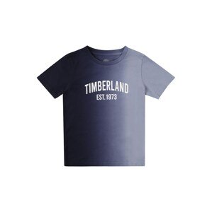 TIMBERLAND Tričko modrá / noční modrá / bílá