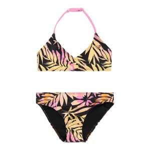 ROXY Sportovní plavky 'ACTIVE JOY' žlutá / antracitová / pink