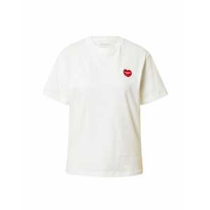 Carhartt WIP Tričko červená / bílá