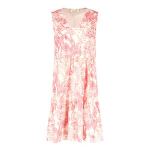 LolaLiza Letní šaty světle růžová / přírodní bílá