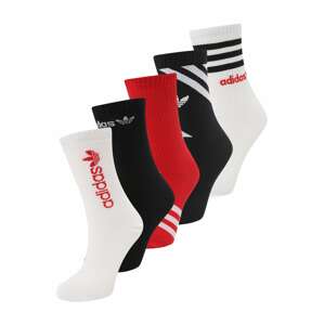 ADIDAS ORIGINALS Ponožky  ohnivá červená / černá / bílá