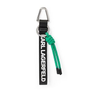 Karl Lagerfeld Přívěsek na klíče trávově zelená / černá / bílá