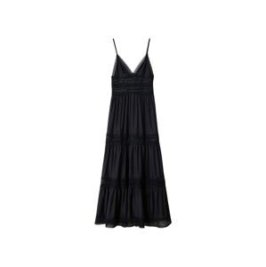MANGO Letní šaty 'Elena' černá