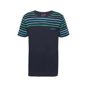 Ragwear Tričko 'SONTEE' námořnická modř / světlemodrá / trávově zelená