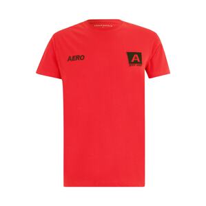 AÉROPOSTALE Tričko červená / černá