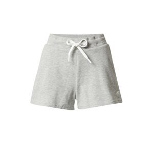 4F Sportovní kalhoty 'CAS' šedý melír / bílá