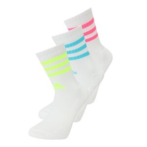 ADIDAS SPORTSWEAR Sportovní ponožky  světlemodrá / svítivě zelená / pink / bílá
