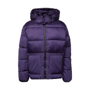 Calvin Klein Jeans Zimní bunda tmavě fialová