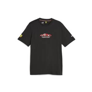 PUMA Funkční tričko 'Ferrari Race' žlutá / červená / černá / bílá