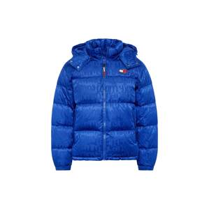 Tommy Jeans Zimní bunda 'ALASKA' modrá / královská modrá / jasně červená / bílá