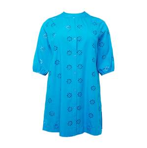 ONLY Carmakoma Košilové šaty 'SELINA' nebeská modř
