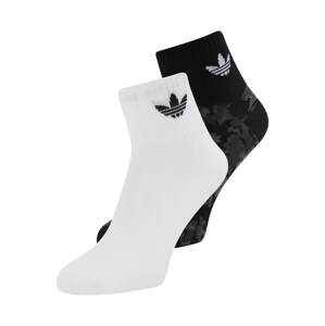 ADIDAS ORIGINALS Ponožky 'CAMO'  černá / bílá