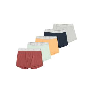 Abercrombie & Fitch Spodní prádlo námořnická modř / šedá / mátová / oranžová