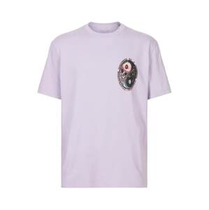 AllSaints Tričko světlemodrá / fialová / růžová / černá