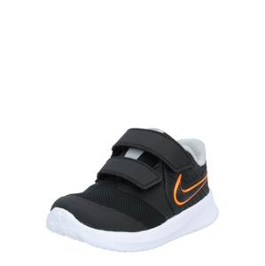 Nike Sportswear Tenisky 'STAR RUNNER 2'  tmavě oranžová / černá