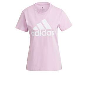 ADIDAS SPORTSWEAR Funkční tričko bledě fialová / bílá