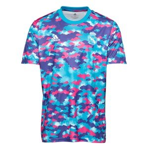 ADIDAS SPORTSWEAR Funkční tričko námořnická modř / světlemodrá / pink / bílá