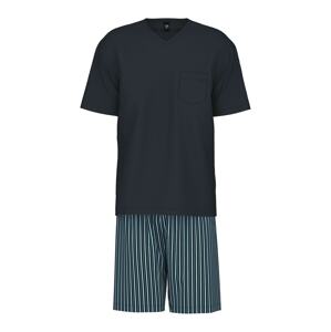 CALIDA Pyžamo krátké modrá / tyrkysová / noční modrá