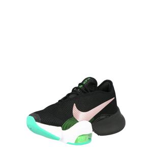 NIKE Sportovní boty 'SUPERREP 2'  zelená / starorůžová / černá