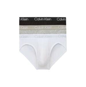 Calvin Klein Underwear Slipy béžová / černá / bílá
