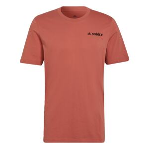 ADIDAS TERREX Funkční tričko 'TERREX Mountain'  oranžová / černá