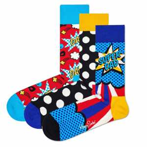 Happy Socks Ponožky 'Super Dad'  mix barev