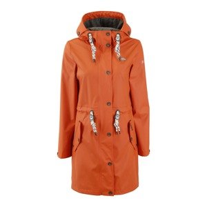 Schmuddelwedda Funkční kabát  oranžová / bílá
