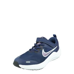 NIKE Sportovní boty 'Downshifter 12' marine modrá / bílá