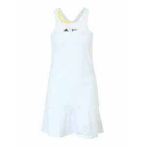 ADIDAS SPORTSWEAR Sportovní šaty žlutá / černá / bílá