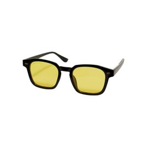 Urban Classics Sluneční brýle 'Maui'  žlutá / černá