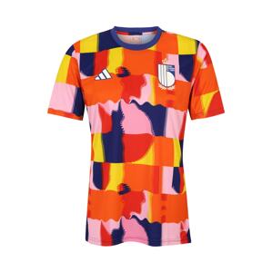 ADIDAS PERFORMANCE Funkční tričko 'Belgien Pre-Match' světle fialová / pink / červená / bílá