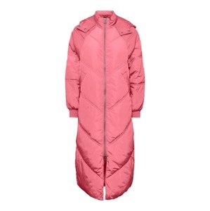 PIECES Zimní kabát 'Felicity'  pink / růže