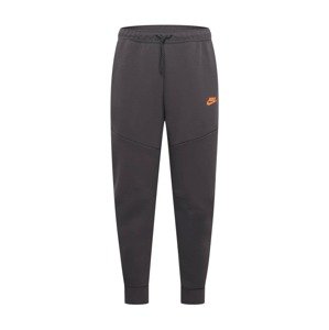 Nike Sportswear Kalhoty  antracitová / oranžová