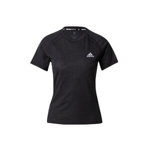 ADIDAS SPORTSWEAR Funkční tričko 'X-City' černá / bílá