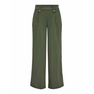 ONLY Kalhoty se sklady v pase 'SANIA' zelená