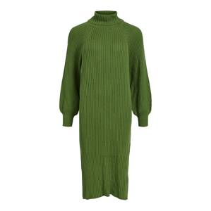 OBJECT Úpletové šaty 'Line'  zelená