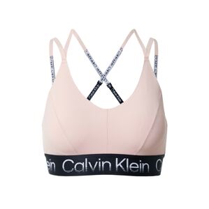 Calvin Klein Sport Podprsenka pastelově růžová / černá / bílá