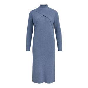 OBJECT Úpletové šaty 'Carrie' chladná modrá