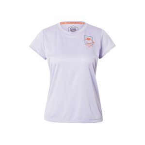 ASICS Funkční tričko 'FUJITRAIL'  pastelová fialová / mix barev