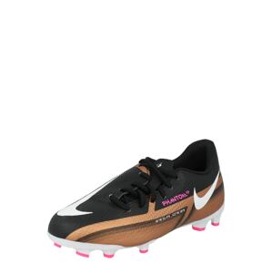 NIKE Sportovní boty 'Phantom' hnědá / pink / černá / bílá
