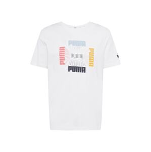 PUMA Funkční tričko  mix barev / bílá