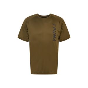 PUMA Funkční tričko  námořnická modř / olivová