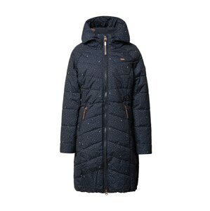 Ragwear Funkční kabát 'DIZZIE' námořnická modř / bílá