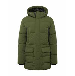 ICEPEAK Outdoorová bunda 'AVONDALE'  tmavě zelená / černá