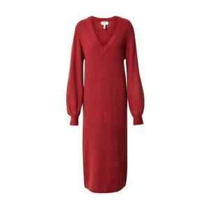 OBJECT Úpletové šaty 'MALENA' červená