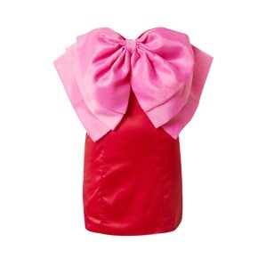 AMY LYNN Koktejlové šaty 'Oscar' pink / červená