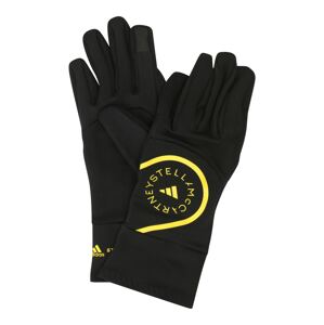 ADIDAS BY STELLA MCCARTNEY Sportovní rukavice žlutá / černá